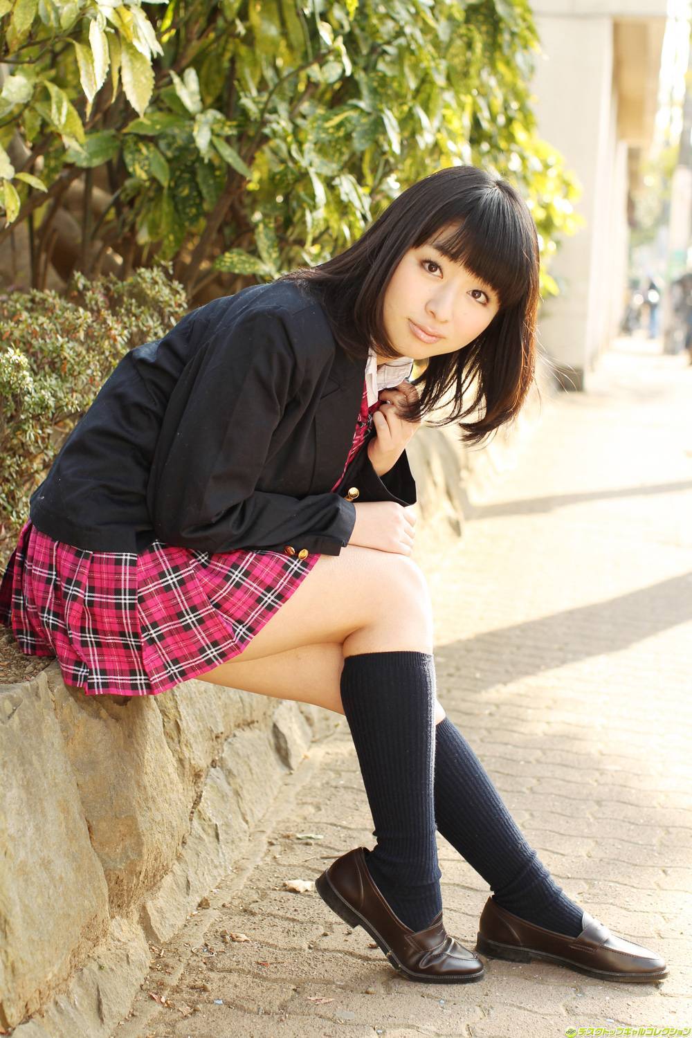 涼本めぐみ - ムッチリ女子高生の　[DGC] No.1025 日本高清性感美女